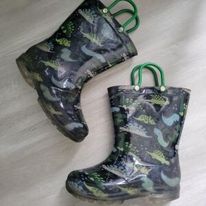 Toddler Dinosair Light Up Rain Boots